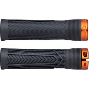 Велосипедные грипсы Race Face CHESTER (Y24) black/orange (31 mm) Фото №1